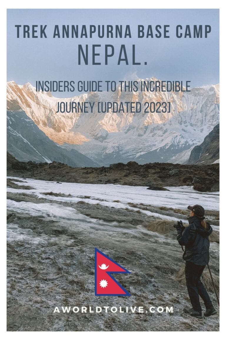 Trek Annapurna Base Camp in Nepal. Share to Pinterest