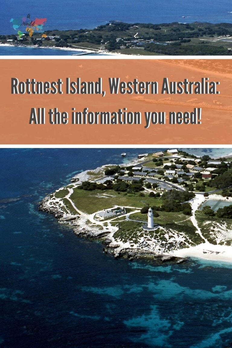 aerial shot of Rottnest Island in Wester Australia. Australian Travel Guide