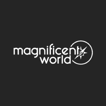 Logo for travel blog Magnificent world
