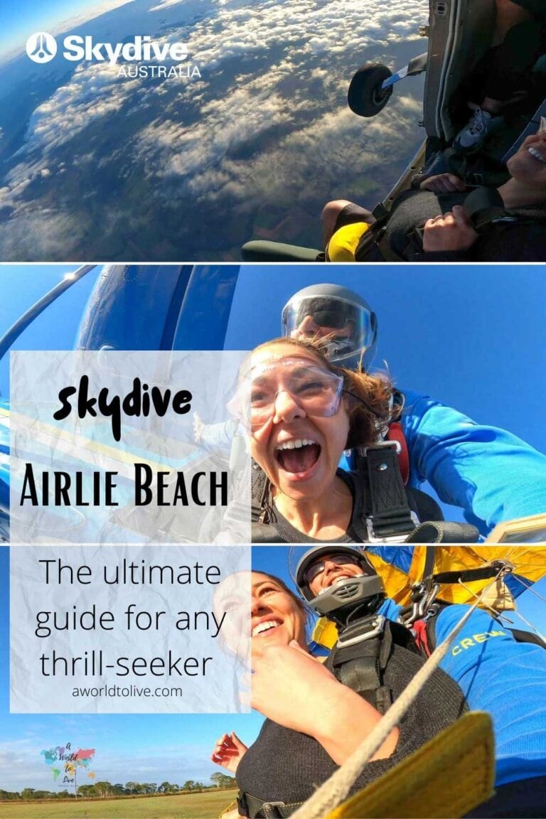 Jumping out of a plane with Skydive Australia