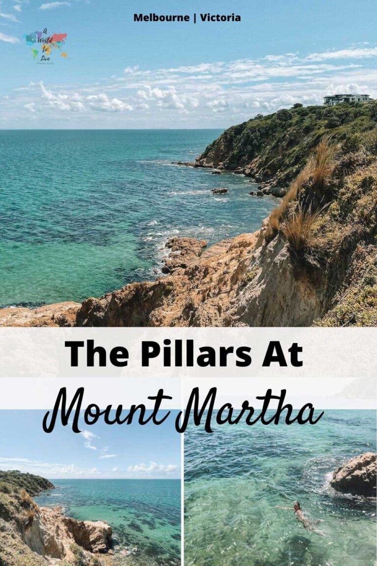 Graphic for Pinterest on blog post about Mount Martha