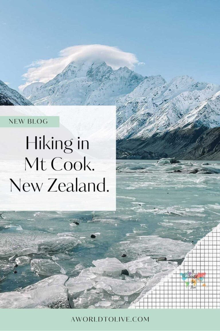 Mount Cook New Zealand, travel guide to Hooker valley Track
