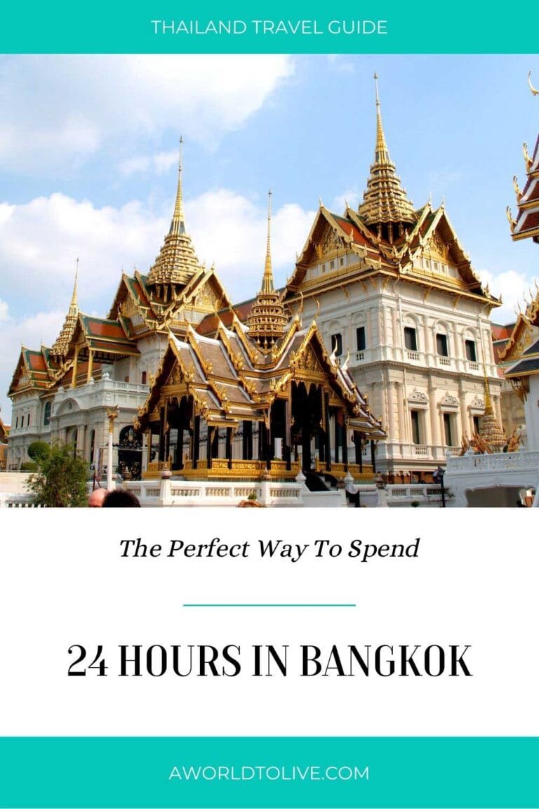 Temples in Bangkok, itinerary for 24 hours in Bangkok