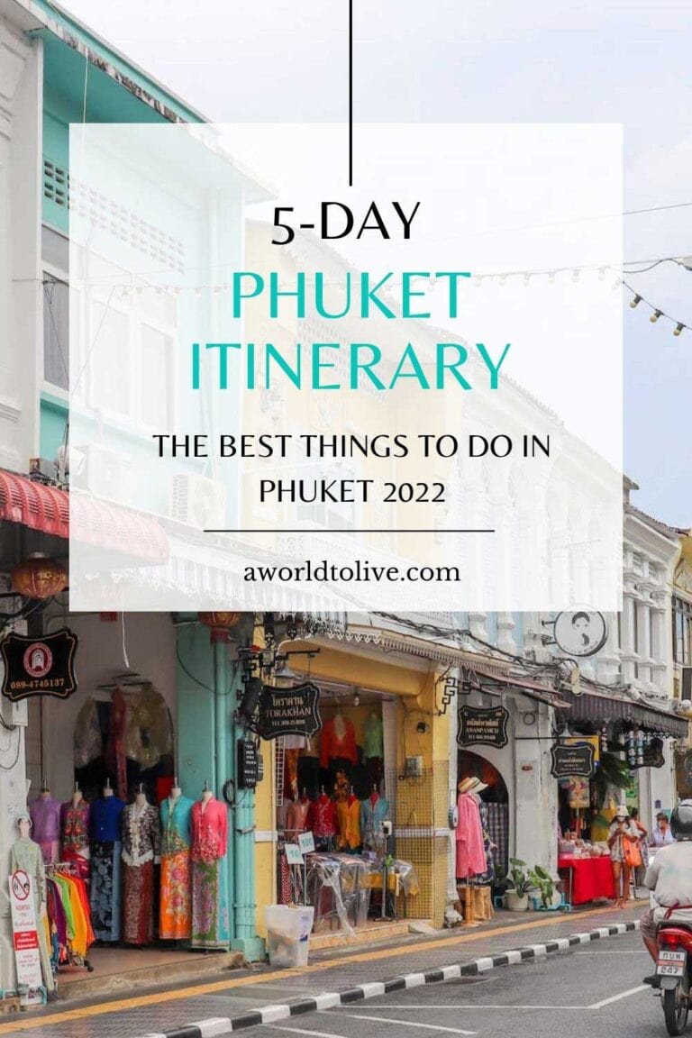 Old Town Phuket, Travel guide on aworldtolive