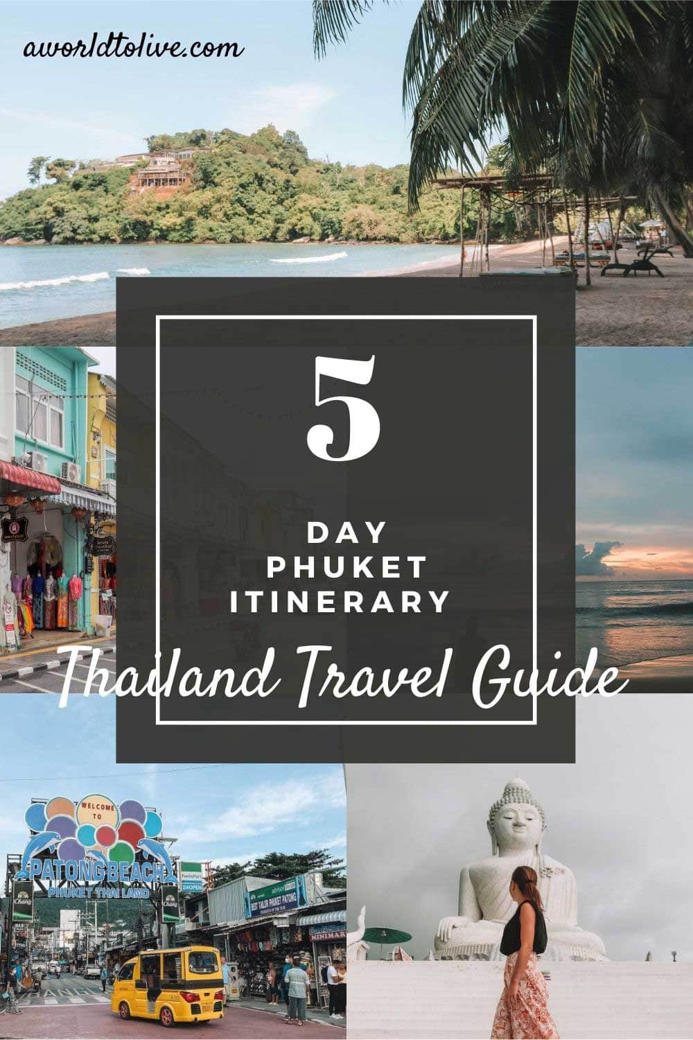 travel itinerary planner phuket