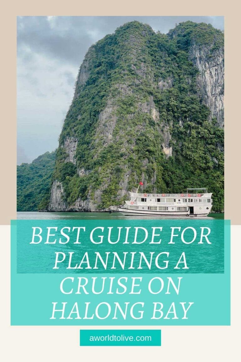 A ship anchored on Halong Bay, guide to planning a trip on Halong Bay