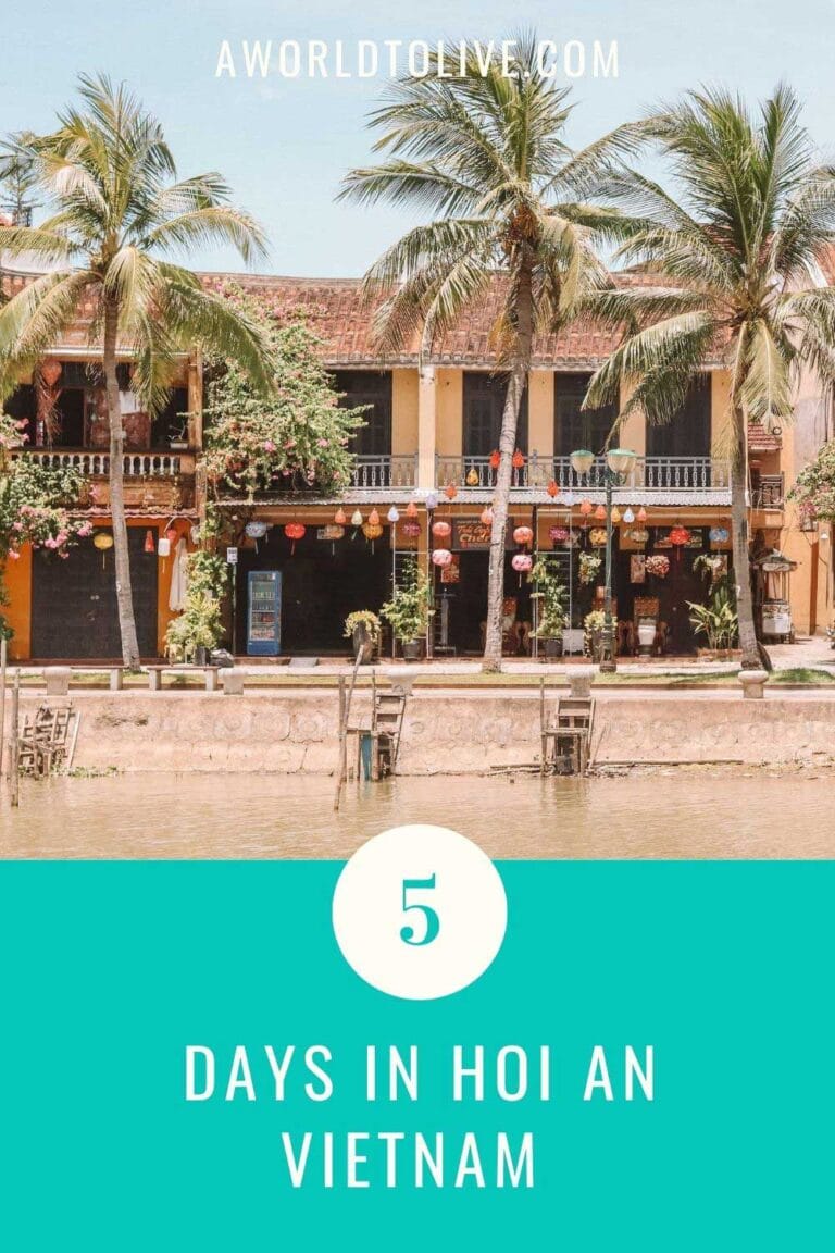Hoi An itinerary. Save for later. Pin to Pinterest