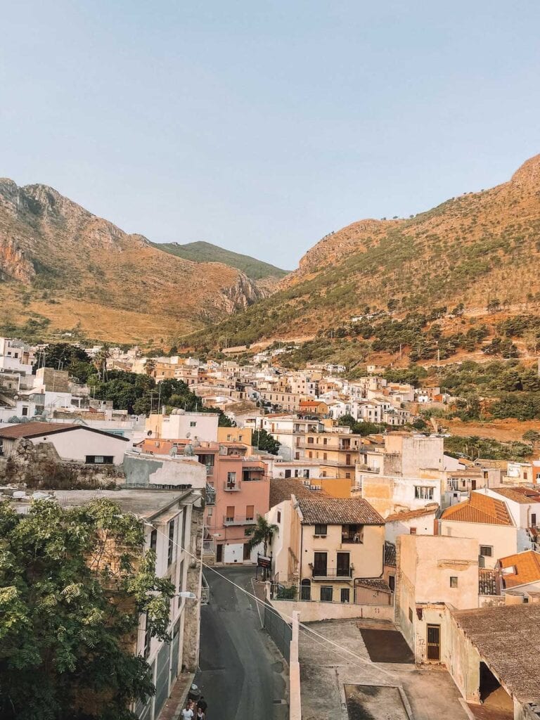 small town, nestled in the Sicilian hills. Day trips from Palermo