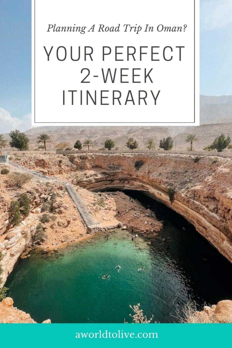 Road Trip in Oman. Pin this guide to Pinterest