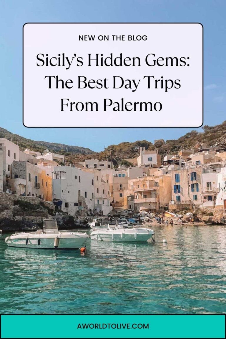 listing the best day trips from Palermo, Sicily. Pin on Pinterest