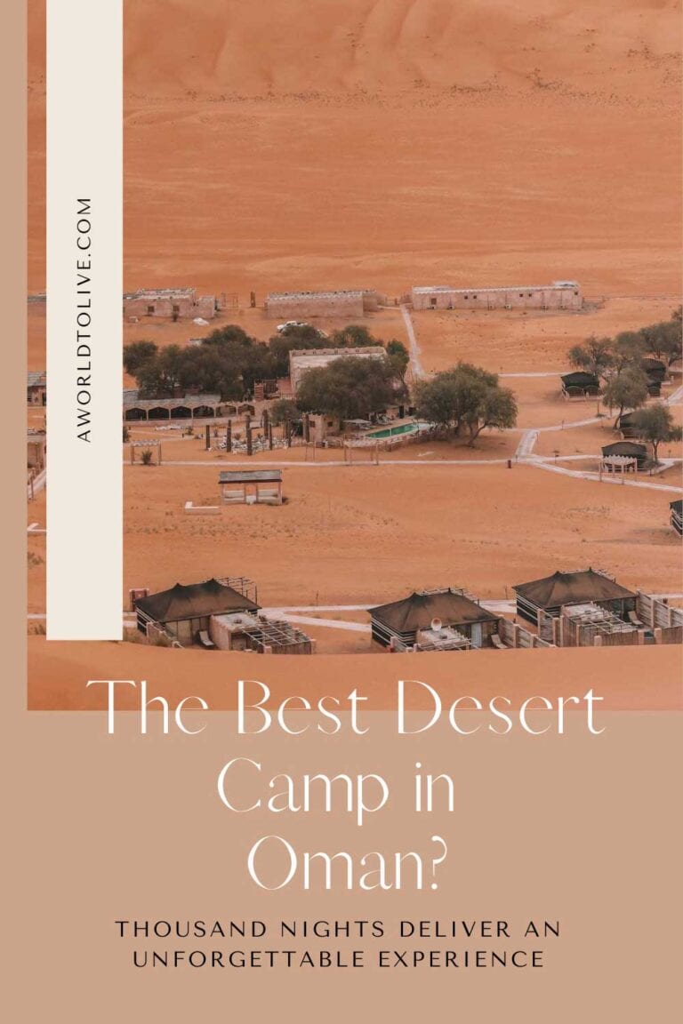 Pin to Pinterest. Could this be the best desert camp in Oman?