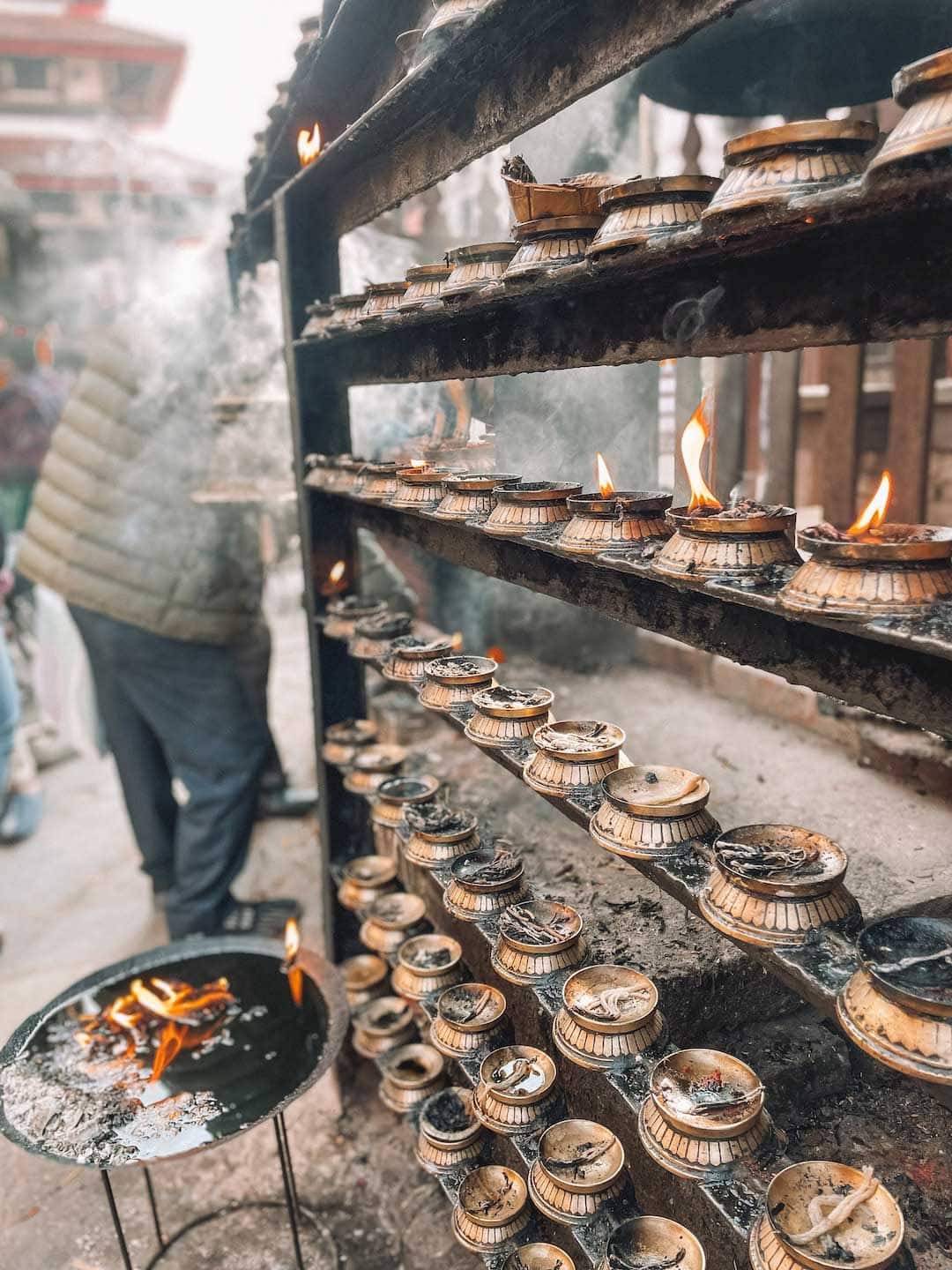Temple rituals in Nepal