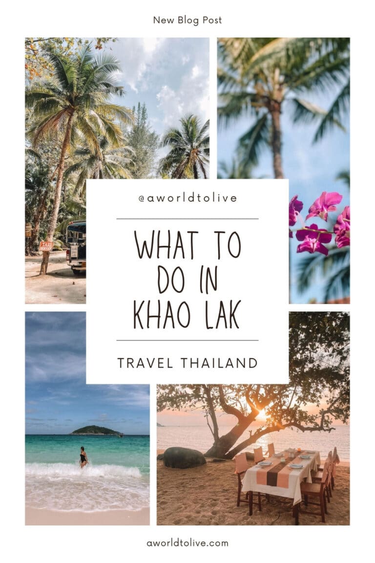 What to do in Khao Lak. Four photos from Khao Lak in Thailand