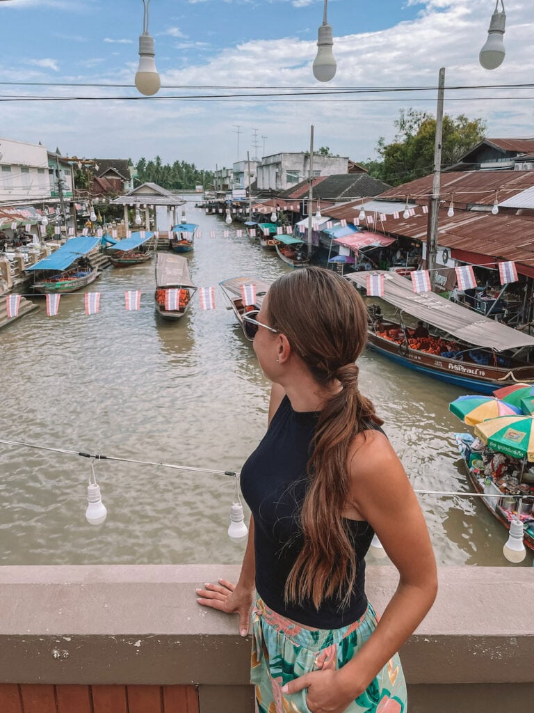 Floating markets near Bangkok, Thailand