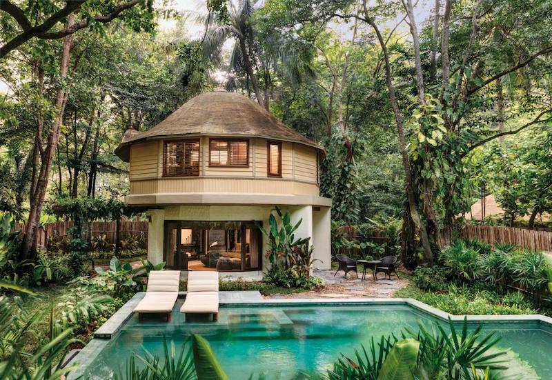 two-storey pavilions, luxury accommodation in Thailand