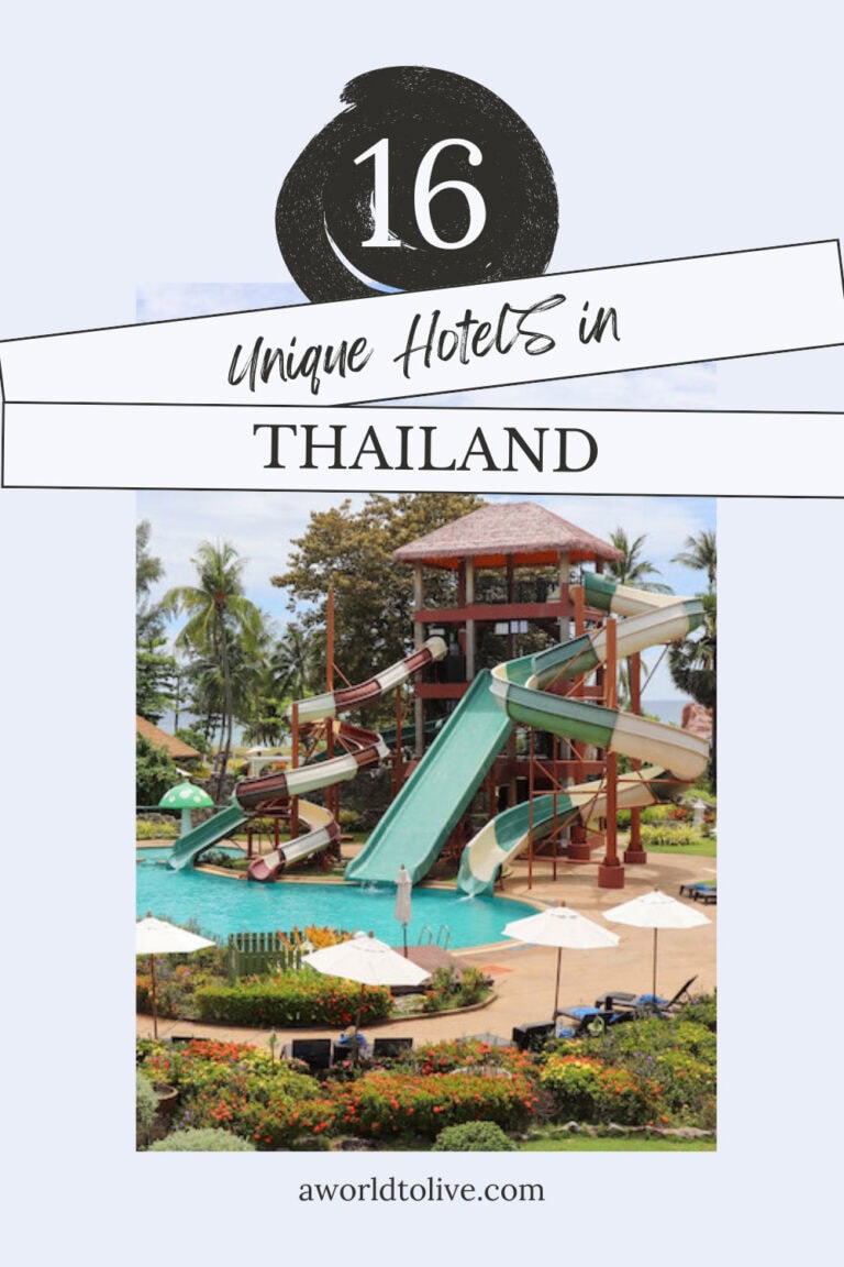 16 unique hotels in Thailand. Share on Pinterest