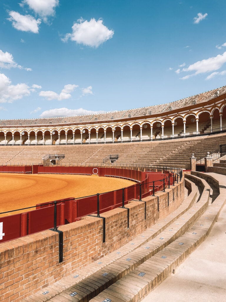 Tour inside Plaza de Toros - 4 day Seville itinerary