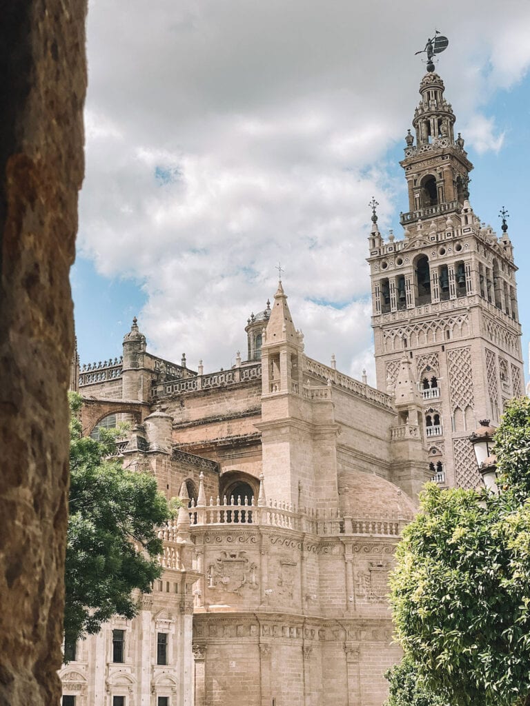 Outside view of the Cathedral in Sevilla - 4 day Seville itinerary