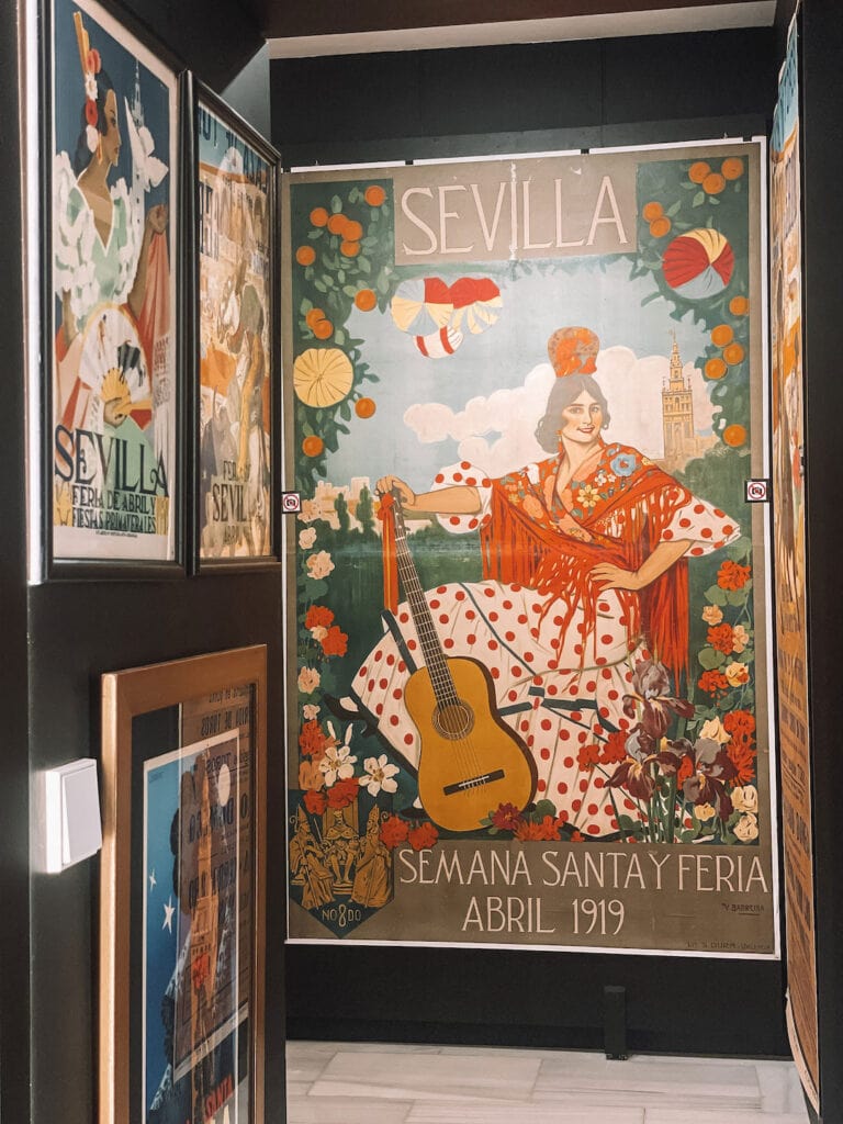 Artwork in Hotel Alfonso XIII, Seville Spain