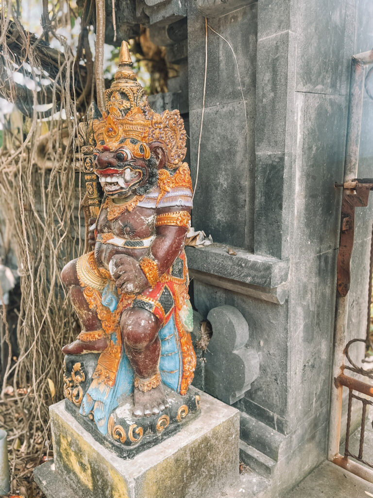 Traditional statue in Bali