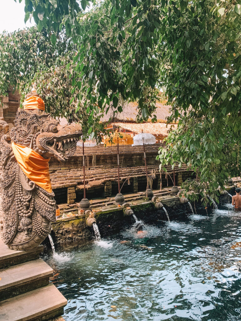holy water temple near Ubud, Tirta Empul