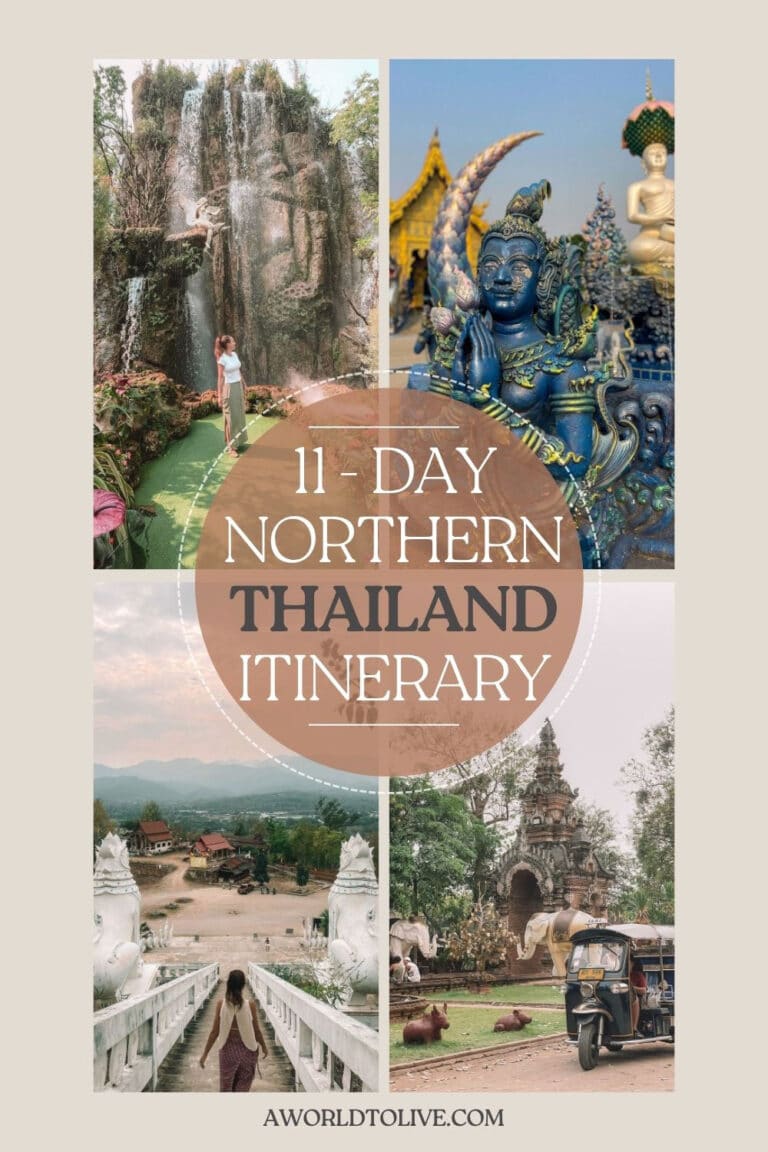 4 images from Northern Thailand Itinerary. Pin to Pinterest