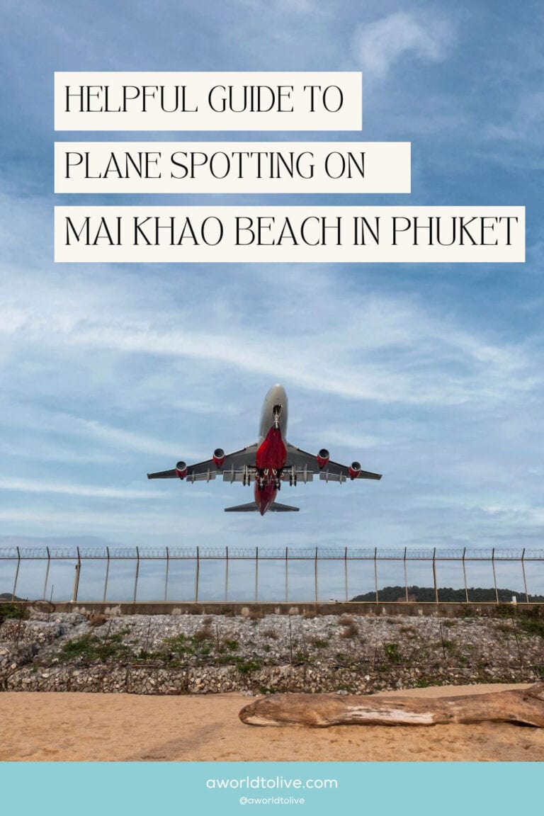 Guide to spotting planes on mai khao beach in Phuket. Pin on Pinterest