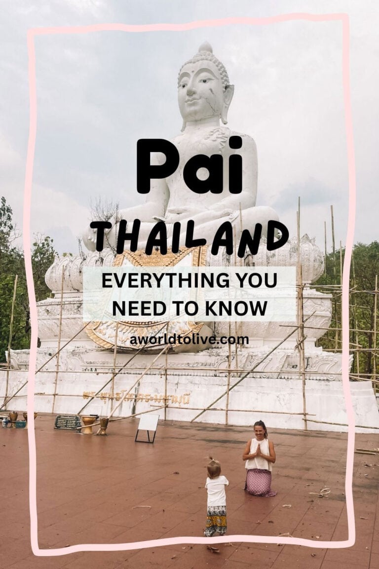 Pai, Thailand. Best things to do in Pai. Share on Pinterest