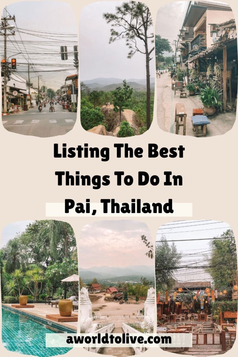 Pin to Pinterest. Listing the best things to do in Pai