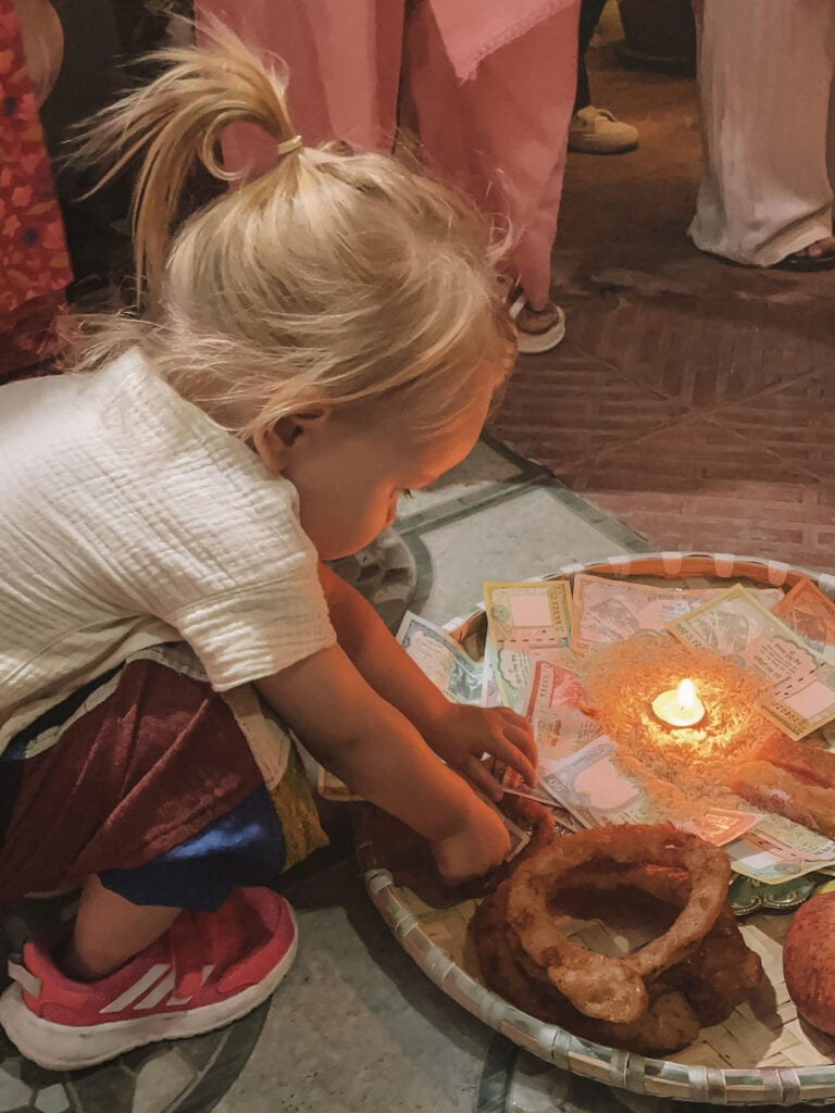Sahara learning to give back to People in Nepal