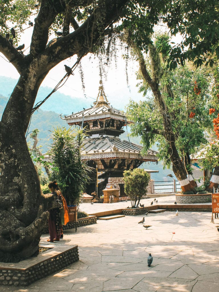 visting Tal Barahi Temple, which is in the moddle of Phewa Lake
